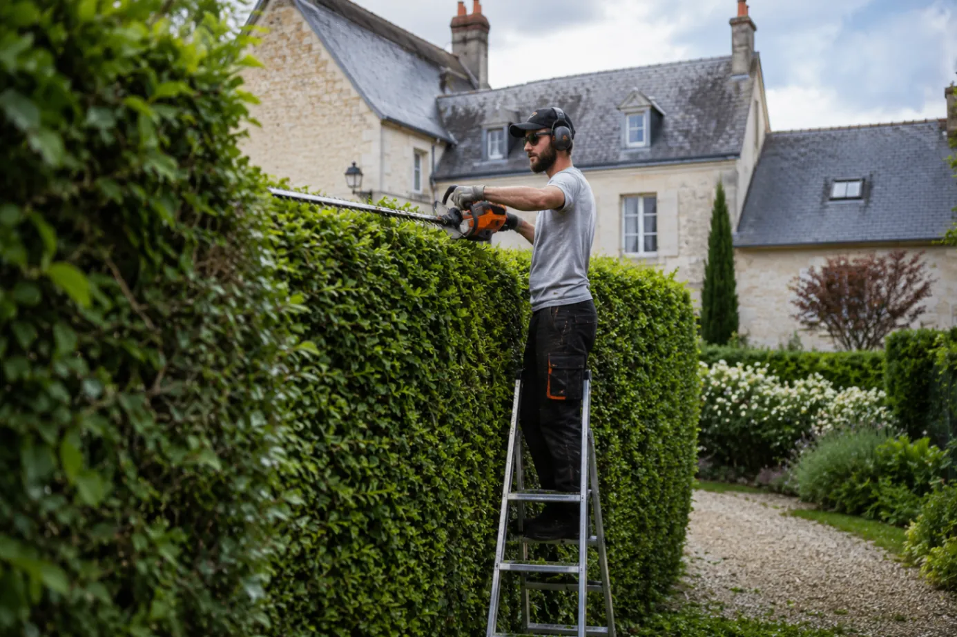 Dessouchage à Parçay-Meslay Dessouchage à Parçay-Meslay (37) — chantier réalisé par Seven Élagage