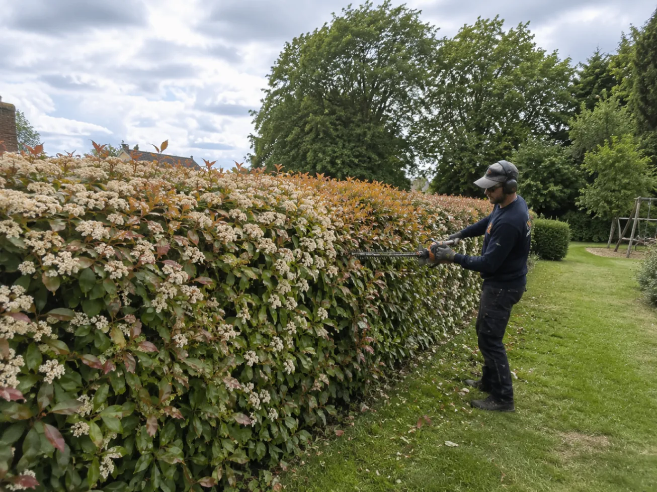 Taille de haie à Saint-Cyr-sur-Loire — taille de haie réalisé par Seven Élagage en Indre-et-Loire